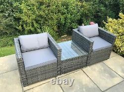 10 Seater Rattan Sofa Set Rattan Garden Furniture Patio Set 2 FREE COVERS