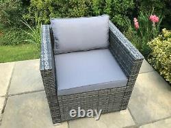 10 Seater Rattan Sofa Set Rattan Garden Furniture Patio Set 2 FREE COVERS