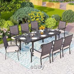 2Piece Rattan Chairs Garden Patio Furniture Set Outdoor Patio Wicker Sofa Chairs