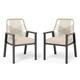 2x Patio Chair Rattan Chair Dining Chair Garden Furniture Wicker Chair Withcushion