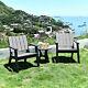3 Piece Patio Bistro Set Outdoor Garden Furniture Set With Round Table And Chairs