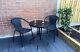 3 Pcs Pe Rattan Wicker Garden Furniture Patio Bistro Set