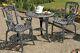 3pc Garden Bistro Set 2 Chairs & Table Furniture Pvc Outdoor Patio Dining New