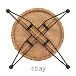3pcs Rattan Garden Furniture Conservatory Chairs Table Outdoor Patio Wicker Set