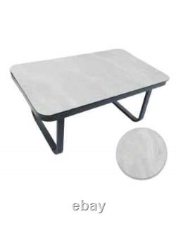 4 Piece Outdoor Woven Grey Furniture Set Patio Garden Furniture with Cushions