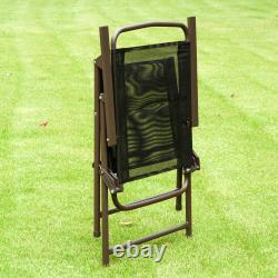 4 Seater Bistro Set Garden Furniture Patio Bistro Round Table Chairs With Parasol