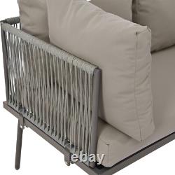 5 Seater Garden Lounge Set Patio Conservatory Outdoor Furniture Corner Sofa Set