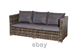 8 Seater Rattan Sofa Set Garden Furniture Patio Outdoor Indoor backyard Balcony