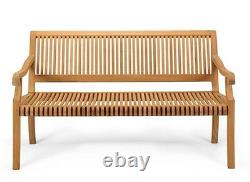 A Grade Teak 5 Feet Seating Outdoor Indoor Patio Furniture Garden Bench New