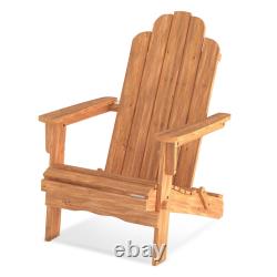 Adirondack Chair Outdoor Seating Sun Lounger Garden Furniture Patio Armchair