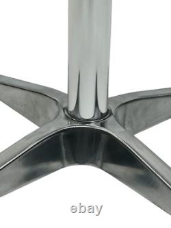 Aluminium Garden Patio Furniture 2 Aluminium Chairs & 1 Round Aluminium Table