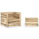 Ciadaz 2 Piece Garden Pallet Set, Garden Furniture, Furniture, Patio L0f4