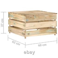 CIADAZ 2 Piece Garden Pallet Set, Garden Furniture, Furniture, Patio L0F4