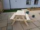 Classic Wooden Pub Style Picnic Table And Bench Garden Furniture
