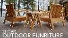 Cedar Outdoor Furniture Diy