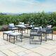 Cube Dining Garden Furniture 8 Seat Patio Set In/outdoor, Modern, High Quality