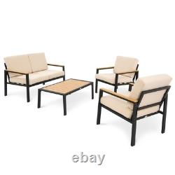 DAKO BEGANO Garden Furniture Set Outdoor Patio Aluminium Frame