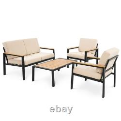 DAKO BEGANO Garden Furniture Set Outdoor Patio Aluminium Frame