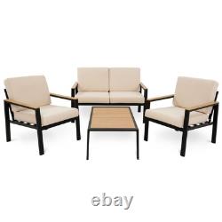 DAKO BEGANO Garden Furniture Set Outdoor Patio Aluminium Frame
