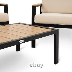DAKO BEGANO Garden Furniture Set Outdoor Patio Aluminium Frame