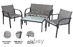 EVRE Valencia Outdoor Garden Furniture Set Patio Conservatory 4 piece set table
