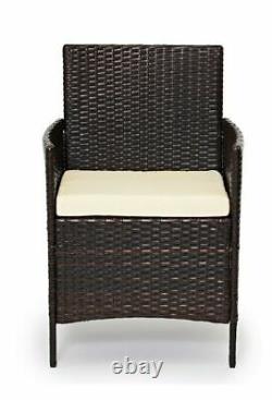 Evre Rattan Outdoor Garden Furniture Set Conservatory Patio (sealed Return)