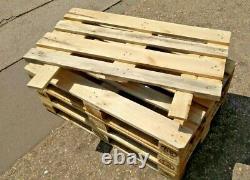 Garden Bench Outdoor 3 Seater Euro Pallet Recycled Rustic Wooden Patio Furniture