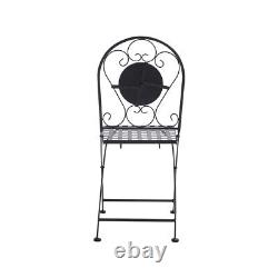 Garden Bistro Balcony Outdoor Table Chairs Patio Lawn Vintage Style Furniture