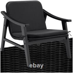 Garden Chair Furniture Patio Lawn Outdoor Chairs Outside Rattan Set Dining