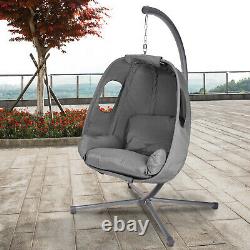 Garden Egg Chair Hanging Patio Swing Outdoor Hammock Lounger Rattan Furniture