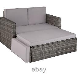 Garden Furniture Corner Sofa Rattan Outdoor Set Patio 2 Seater