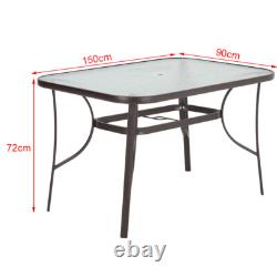 Garden Furniture Outdoor Lounge Folding Chairs Table Conservatory Patio Balcony