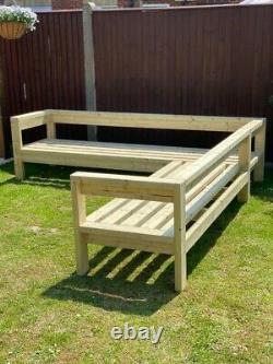Garden Furniture Set / L shape Sofa/ Patio Furniture Bespoke Sizes