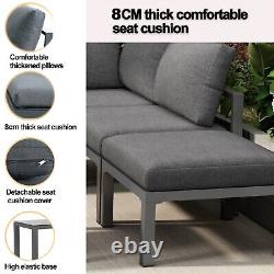 Garden Furniture Set Lounge Set Corner Sofa Table Outdoor Patio Conservatory