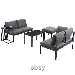 Garden Furniture Set Lounge Set Corner Sofa Table Outdoor Patio Conservatory