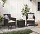 Garden Furniture Set Patio Furniture Bistro Set 2 Seater Rattan Chairs And Table