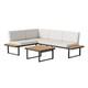 Garden Furniture Set Patio Sofa Set Outdoor Coffee Table & Chair With Cushion