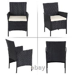 Garden Furniture Sets, Polyrattan Outdoor Patio Furniture Chairs Table GGF001B01