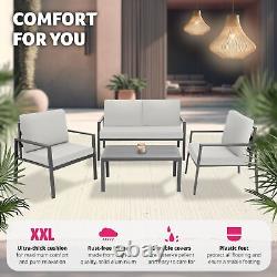 Garden Furniture Table and Chairs Sofa Set Outdoor Patio Aluminium Lounge Sets