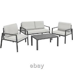 Garden Furniture Table and Chairs Sofa Set Outdoor Patio Aluminium Lounge Sets