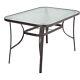 Garden Patio Furniture Bistro In Outdoor Clear Black Table Rattan Chair Seater