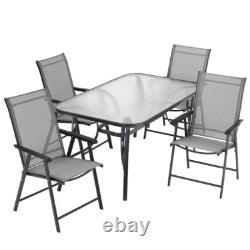 Garden Patio Furniture Bistro In Outdoor Clear Black Table Rattan Chair Seater