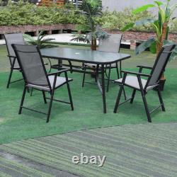 Garden Patio Furniture Bistro In Outdoor Clear Black Table Rattan Chair Seater