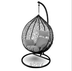 Garden Patio Metal Seat Swing Furniture Chair Outdoor Indoor