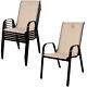 Garden Patio Set Large 9pc Long Table Chair & Parasol Summer Outdoor Furniture
