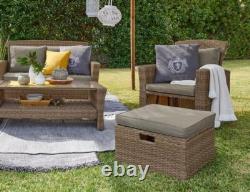 Garden Sofa Set Outdoor Rattan Couch 6 Seater Luxury Modular Furniture Patio Vic
