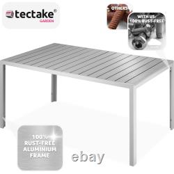 Garden Table Balcony Furniture Patio Indoor Aluminium Dining Room Legs Outdoor