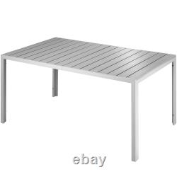 Garden Table Balcony Furniture Patio Indoor Aluminium Dining Room Legs Outdoor