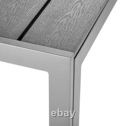 Garden Table Balcony Furniture Patio Indoor Aluminium Dining Room Legs Outdoor