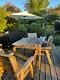 Garden Table And Chairs Furniture Patio Set With Free Large Parasol